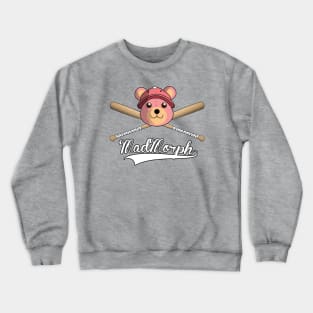 Team Morph - Pink Bear Logo Crewneck Sweatshirt